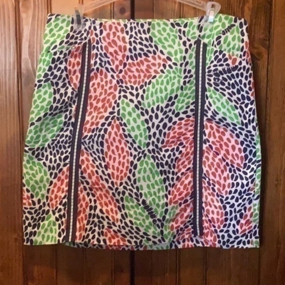 Lilly Pulitzer Roslyn Open Call Print Mini Skirt​ - Picture 3 of 7